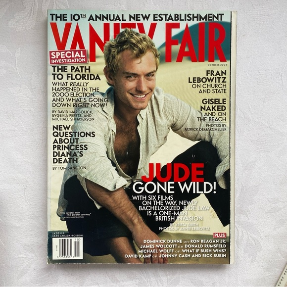 Lot of 4 Vintage Vanity Fair Magazines Kate Winslet Jude Law Penelope Cruz - Picture 7 of 10